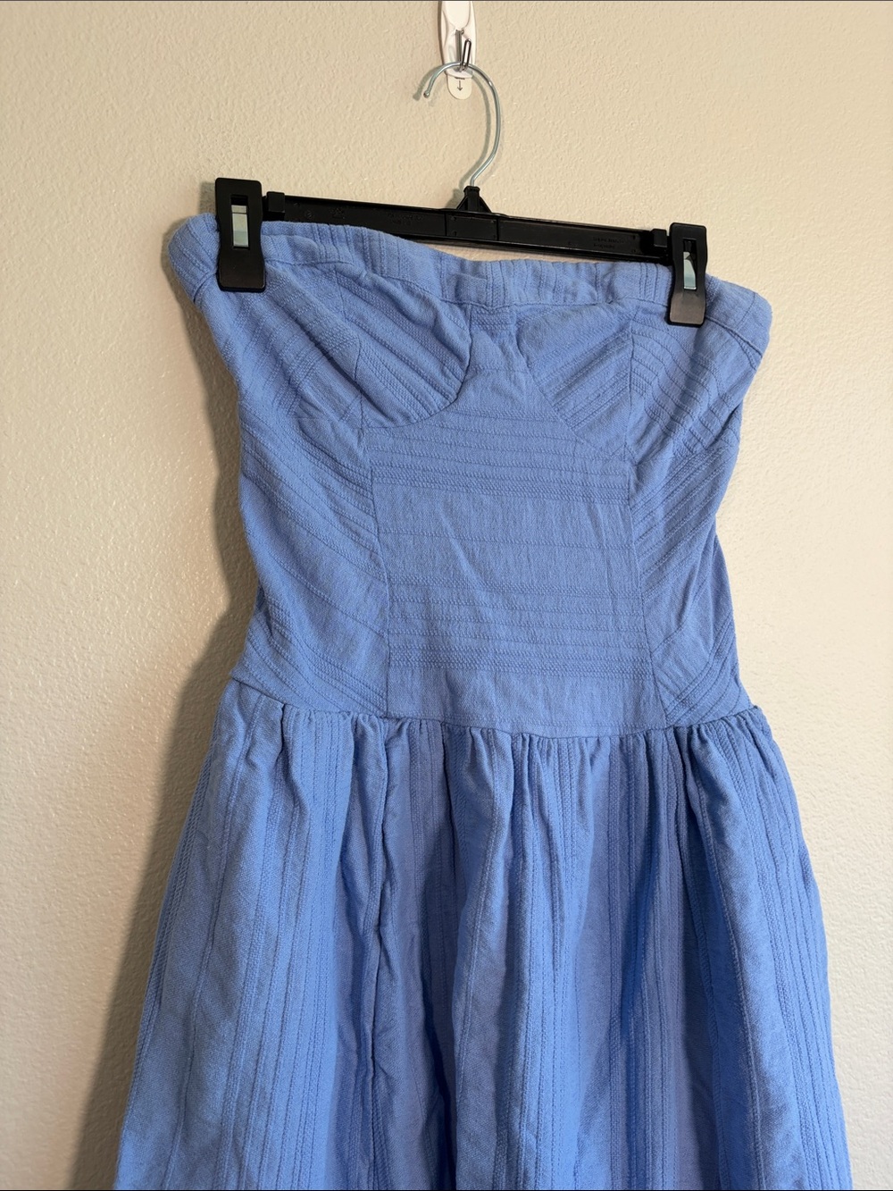 Free People Free-est Marbella Strapless Midi Dress in Cornflower Blue - M - Picture 3 of 5